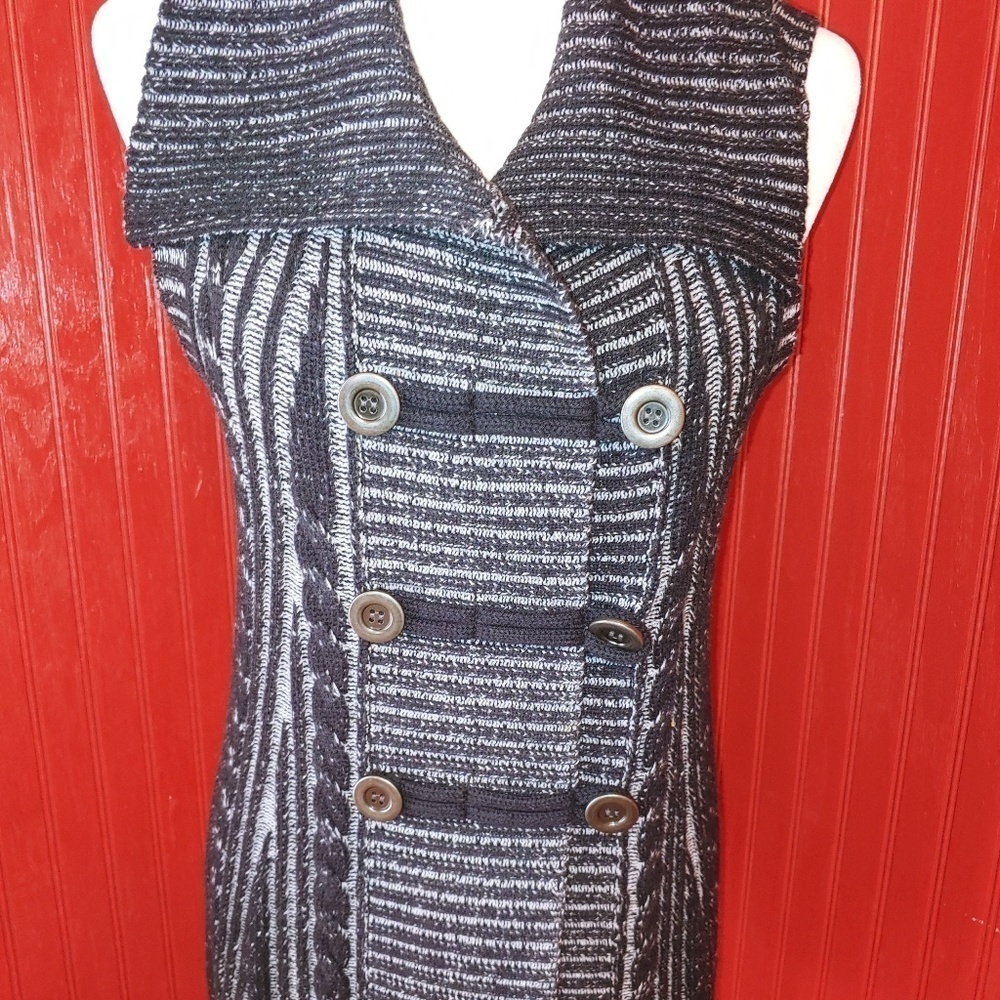 Style & Co Sleeveless Vest Sweater PM